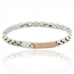 bracciale uomo in acciaio