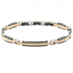 bracciale uomo acciaio