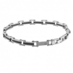 bracciale uomo acciaio