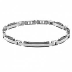 bracciale uomo acciaio