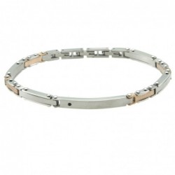 bracciale uomo acciaio