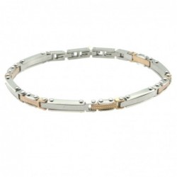 bracciale uomo acciaio
