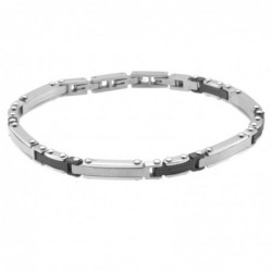 bracciale uomo acciaio