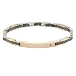 bracciale uomo acciaio