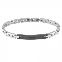 bracciale uomo in acciaio
