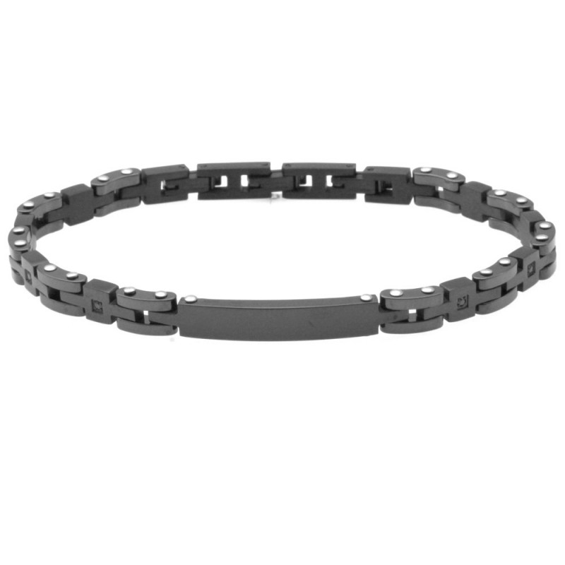 bracciale uomo in acciaio