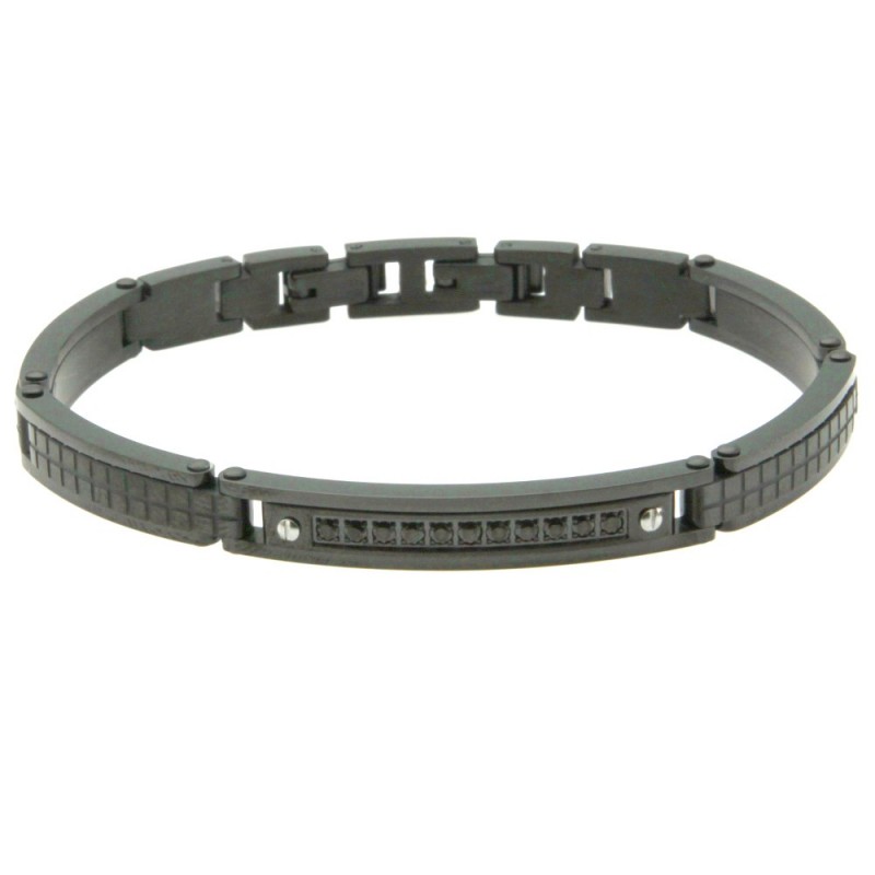 bracciale uomo in acciaio