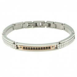 bracciale uomo in acciaio