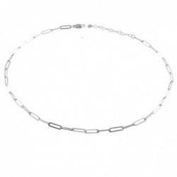 collana donna catena in acciaio