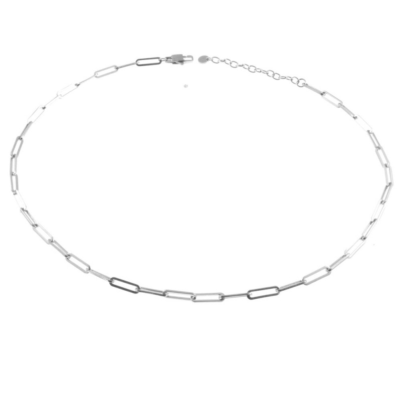 collana donna catena in acciaio