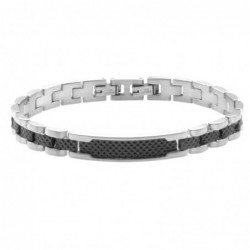bracciale uomo acciaio