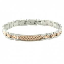 bracciale uomo acciaio