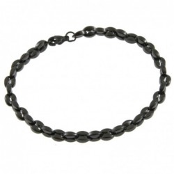bracciale uomo maglia marina in acciaio