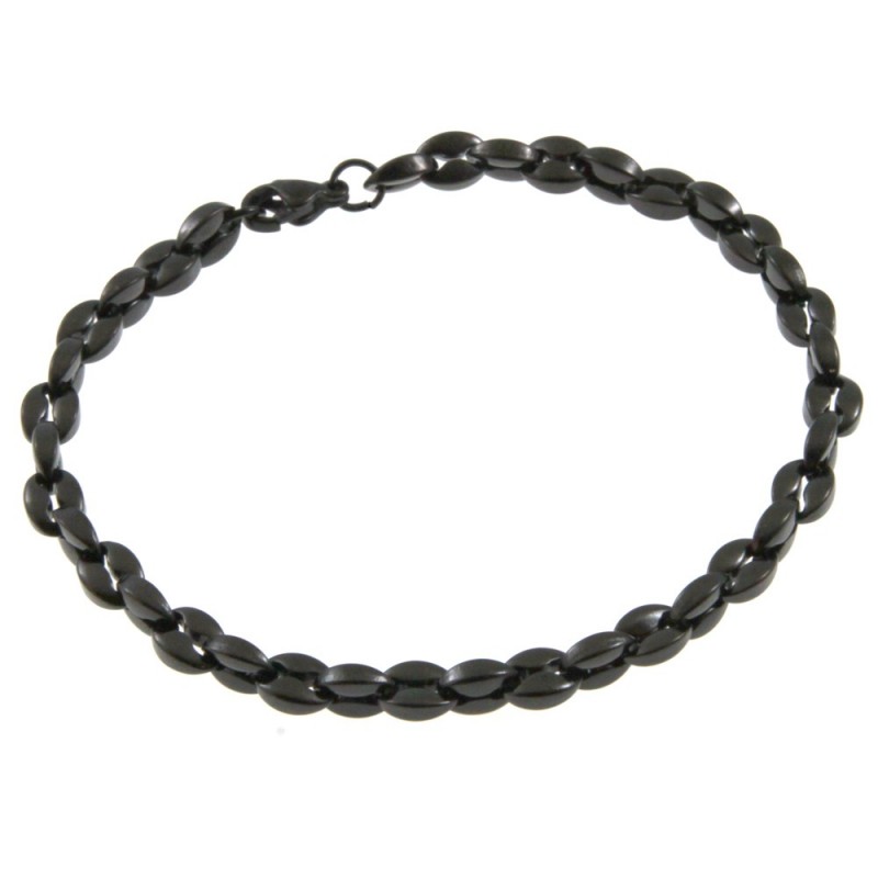 bracciale uomo maglia marina in acciaio