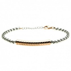 bracciale uomo acciaio