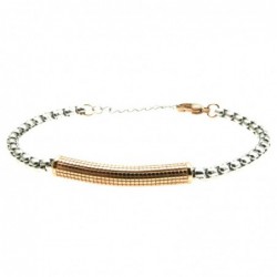 bracciale uomo acciaio
