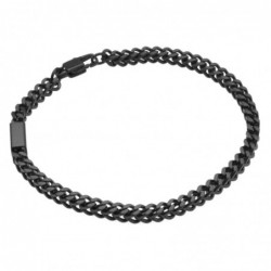 bracciale uomo acciaio grumetta