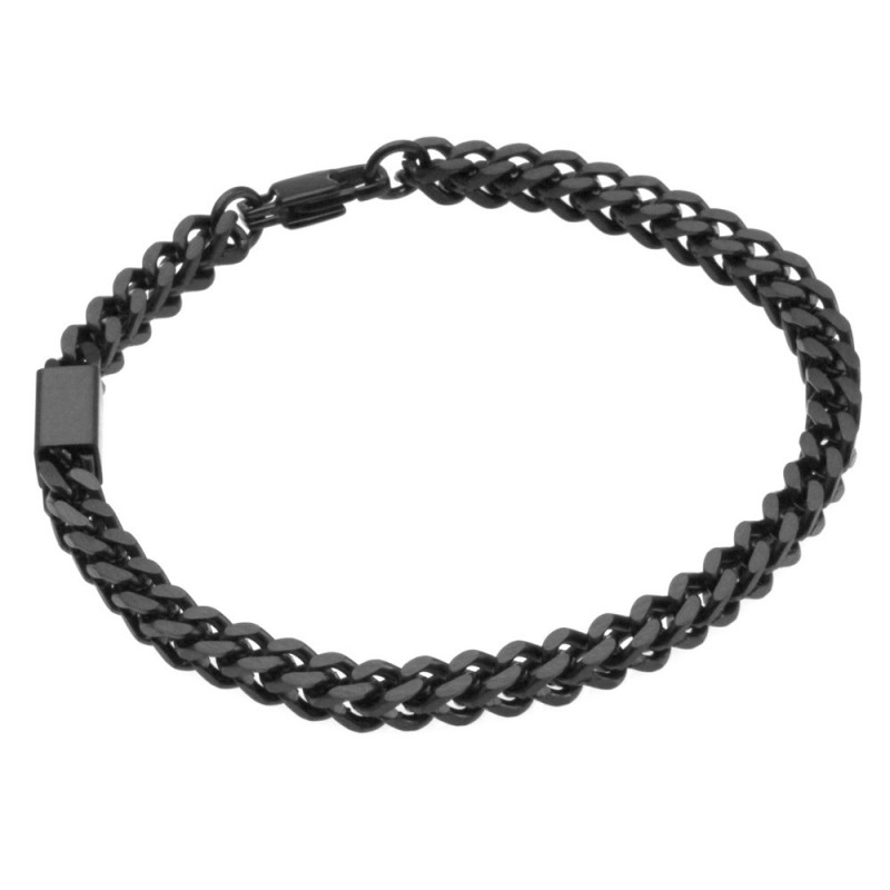 bracciale uomo acciaio grumetta