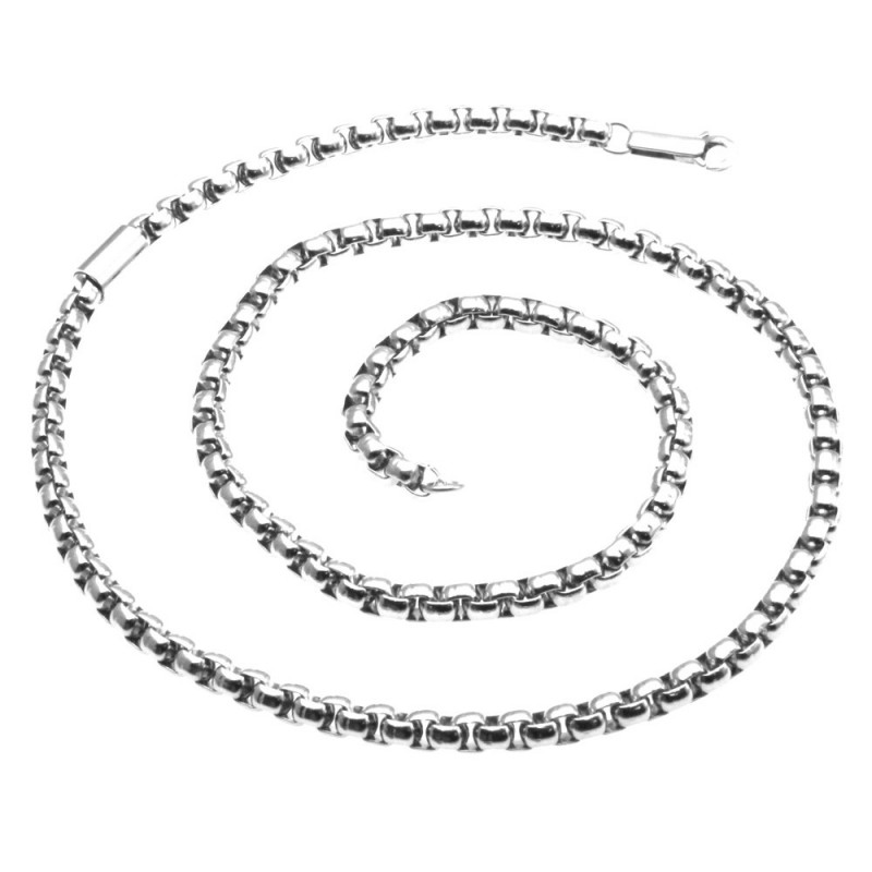 collana uomo acciaio grumetta