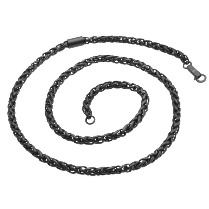 collana uomo acciaio grumetta