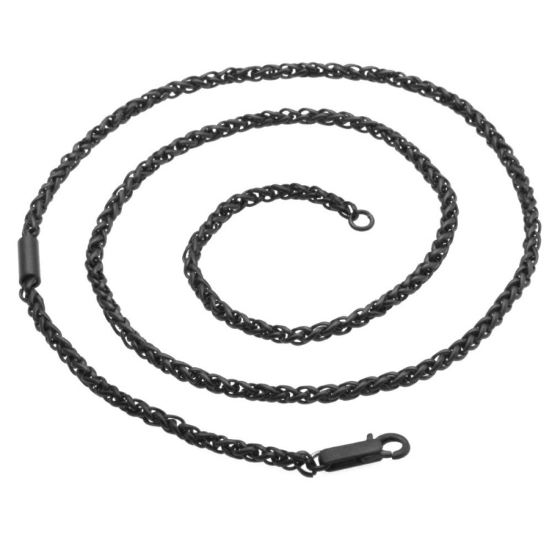 collana uomo acciaio grumetta