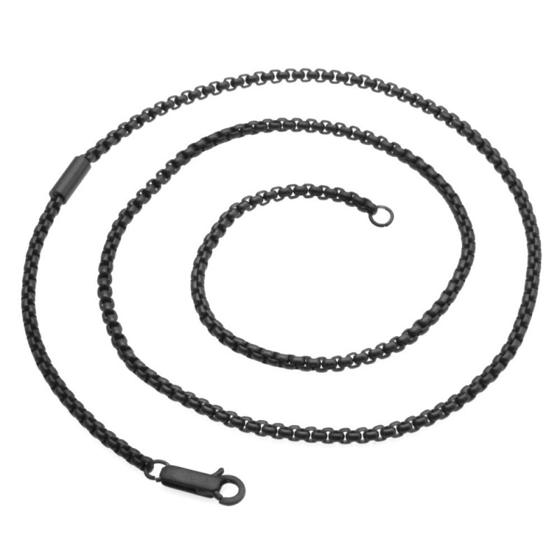 collana uomo acciaio grumetta