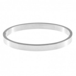 bracciale donna rigido in acciaio