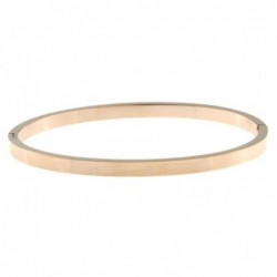 bracciale schiava donna rigido in acciaio