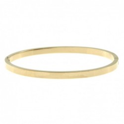 bracciale schiava donna rigido in acciaio