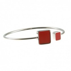 bracciale donna rigido con smalti