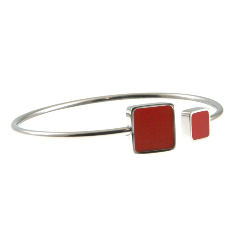 bracciale donna rigido con smalti