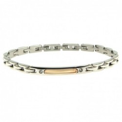 bracciale uomo acciaio