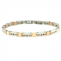 bracciale uomo acciaio