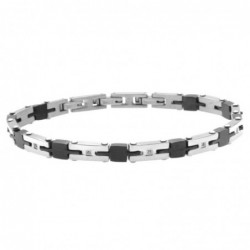 bracciale uomo acciaio