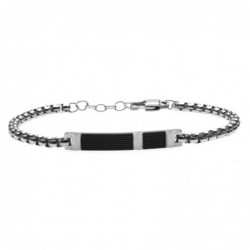 bracciale uomo acciaio