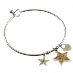 bracciale stellina donna rigido
