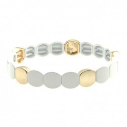 bracciale donna resina e acciaio colorato
