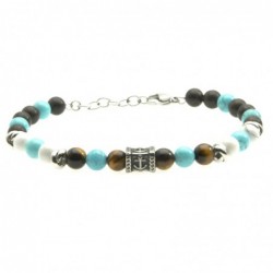 bracciale uomo pietre e ancora