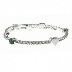 bracciale tennis donna rigido