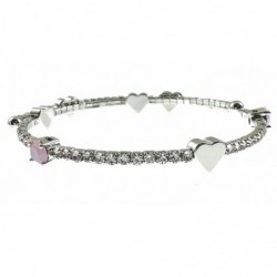 bracciale tennis donna rigido