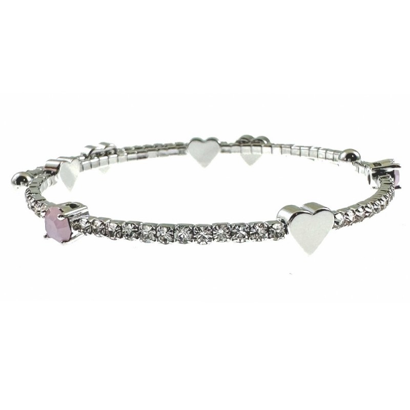 bracciale tennis donna rigido