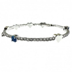 bracciale tennis donna rigido