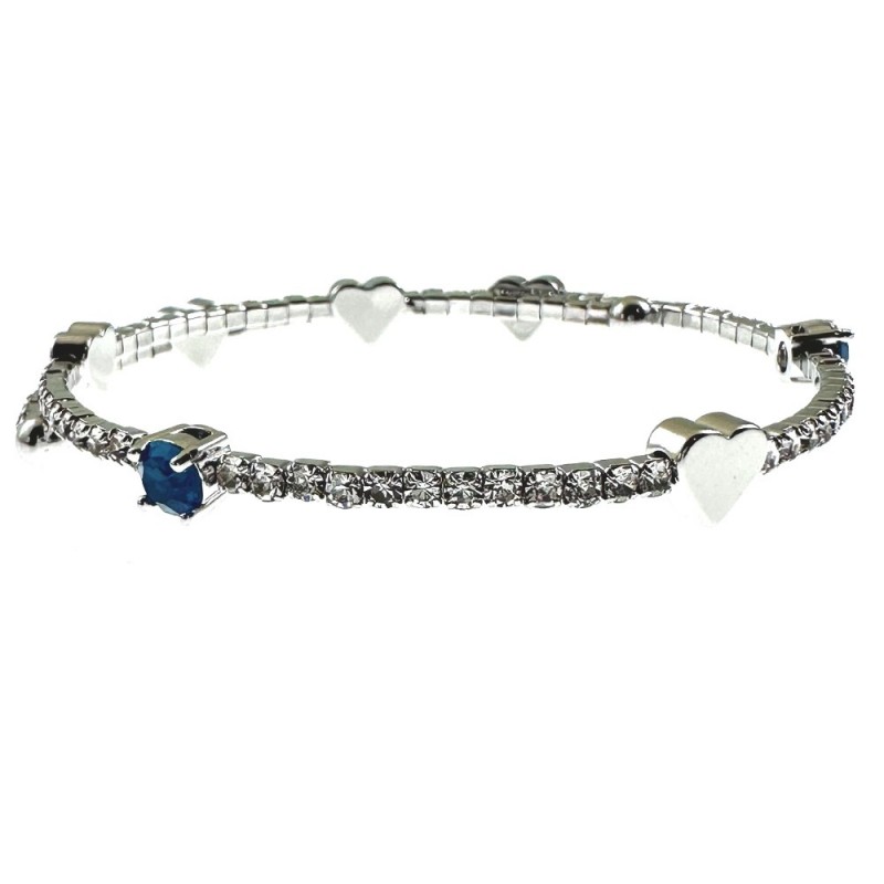 bracciale tennis donna rigido