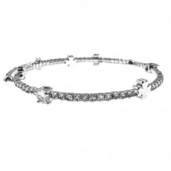 bracciale tennis donna rigido