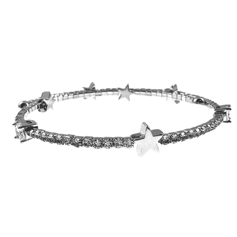 bracciale tennis donna rigido