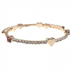 bracciale tennis donna rigido