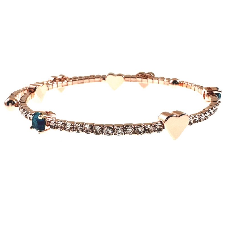 bracciale tennis donna rigido