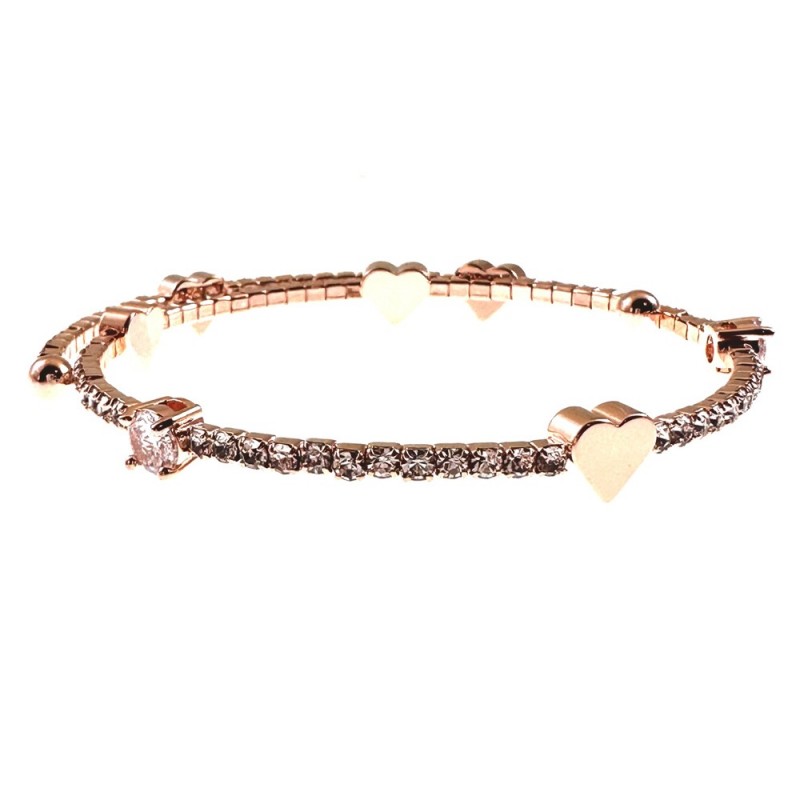 bracciale tennis donna rigido