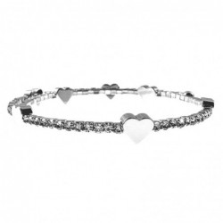 bracciale tennis donna rigido