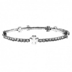 bracciale tennis donna rigido